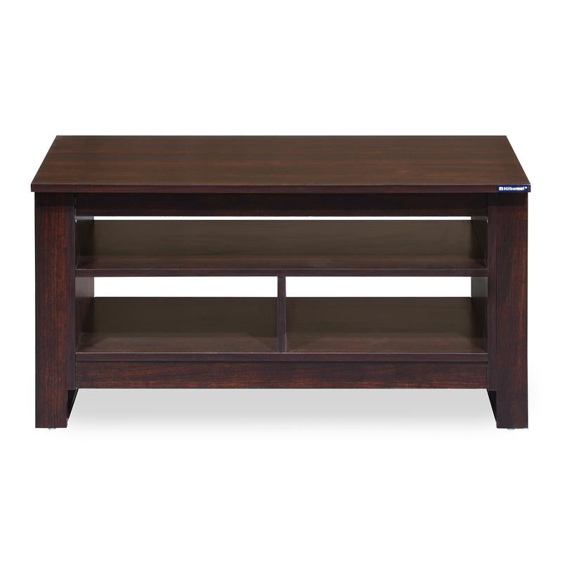 Nilkamal Barcelona Center Table (Walnut) | HOMEGENIC.