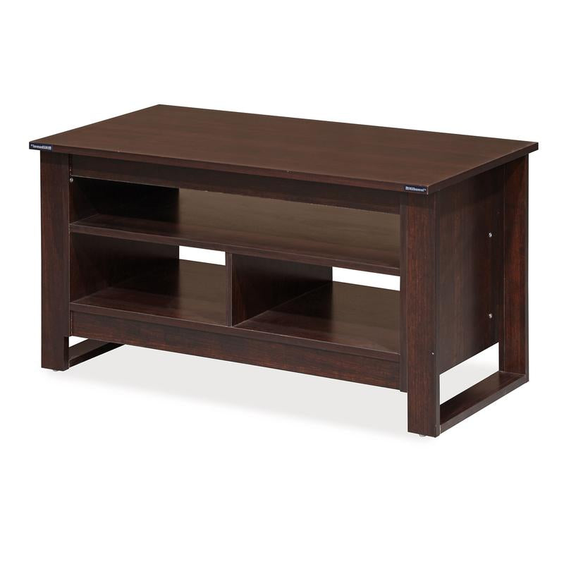 Nilkamal Barcelona Center Table (Walnut) | HOMEGENIC.