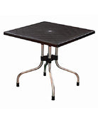 Olive Square Dining Table Round (Black) | HOMEGENIC.