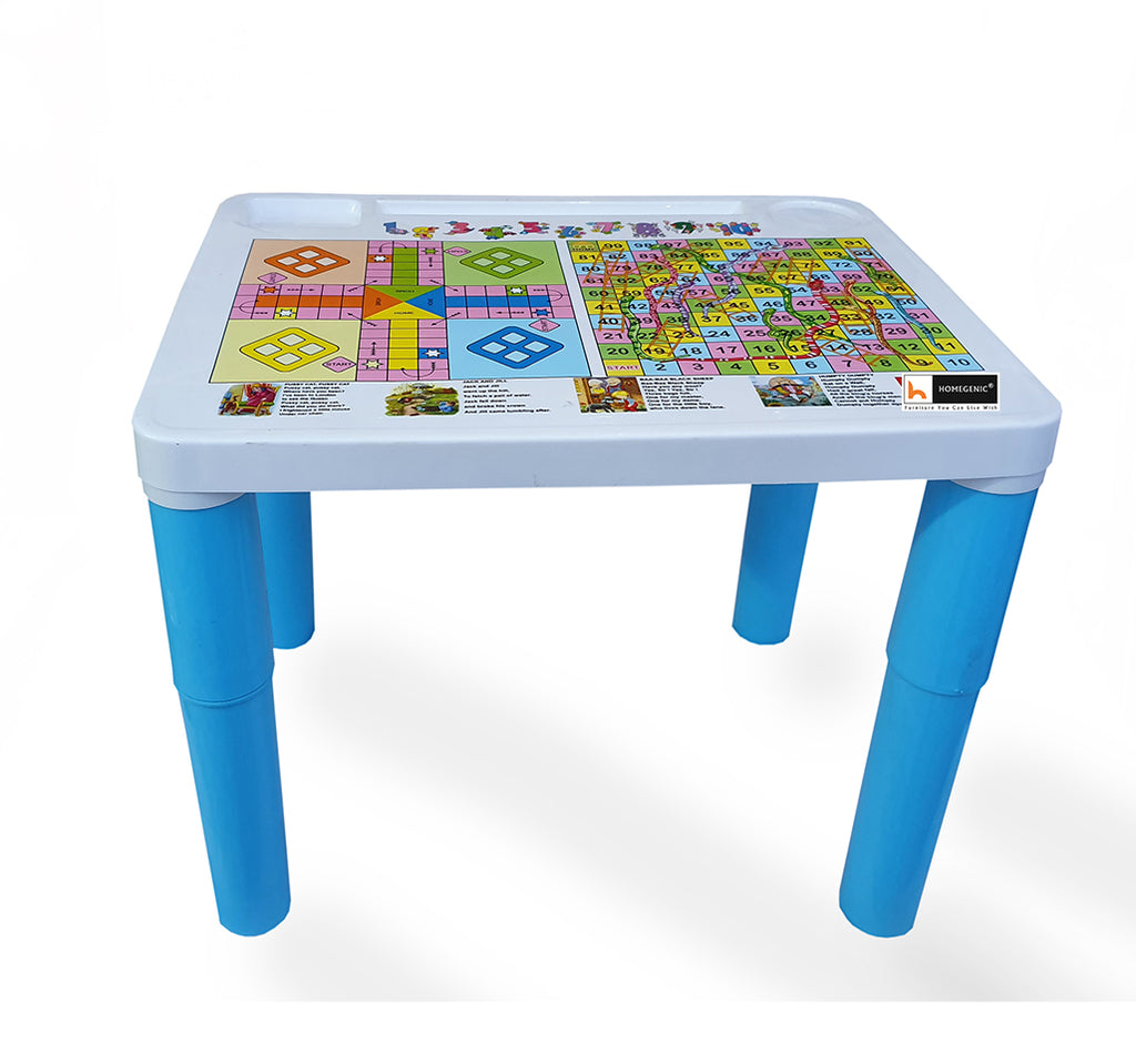 Homegenic Kids Study Table and Table Set (for kids upto 8 years) Plastic Material | HOMEGENIC.