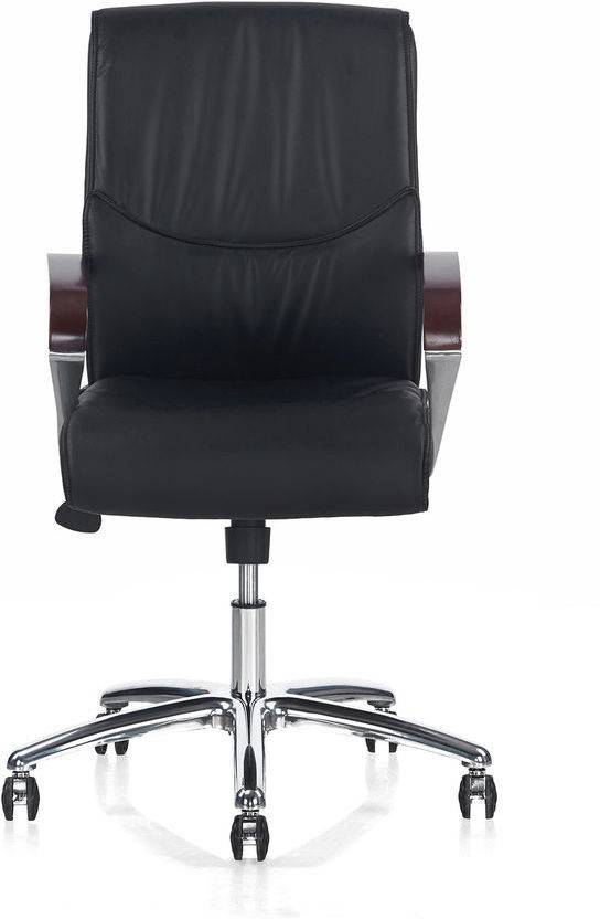 Nilkamal Boss Admiral Mid Back Office Chair (Black) | HOMEGENIC.