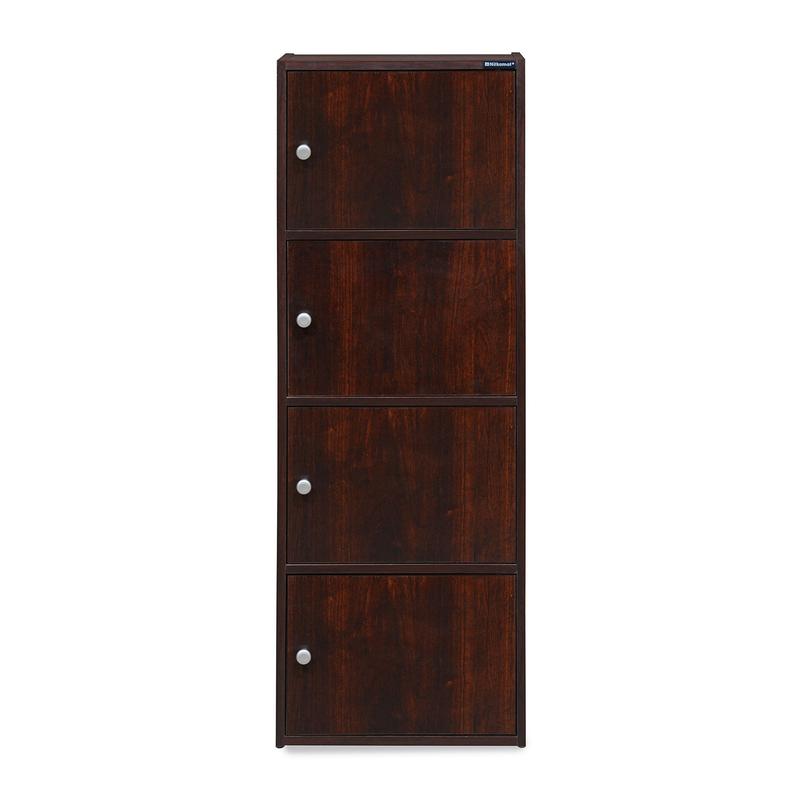 Nikamal Cary Book Case (Wenge) | HOMEGENIC.