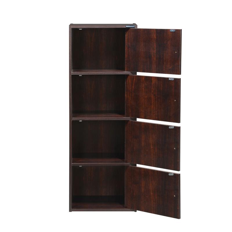 Nikamal Cary Book Case (Wenge) | HOMEGENIC.