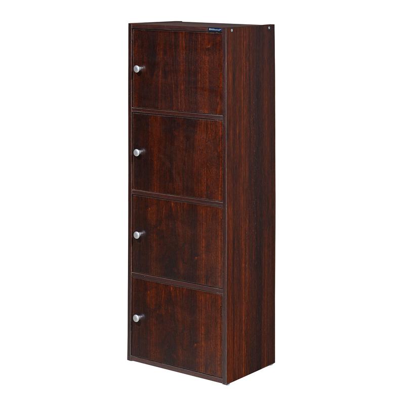 Nikamal Cary Book Case (Wenge) | HOMEGENIC.