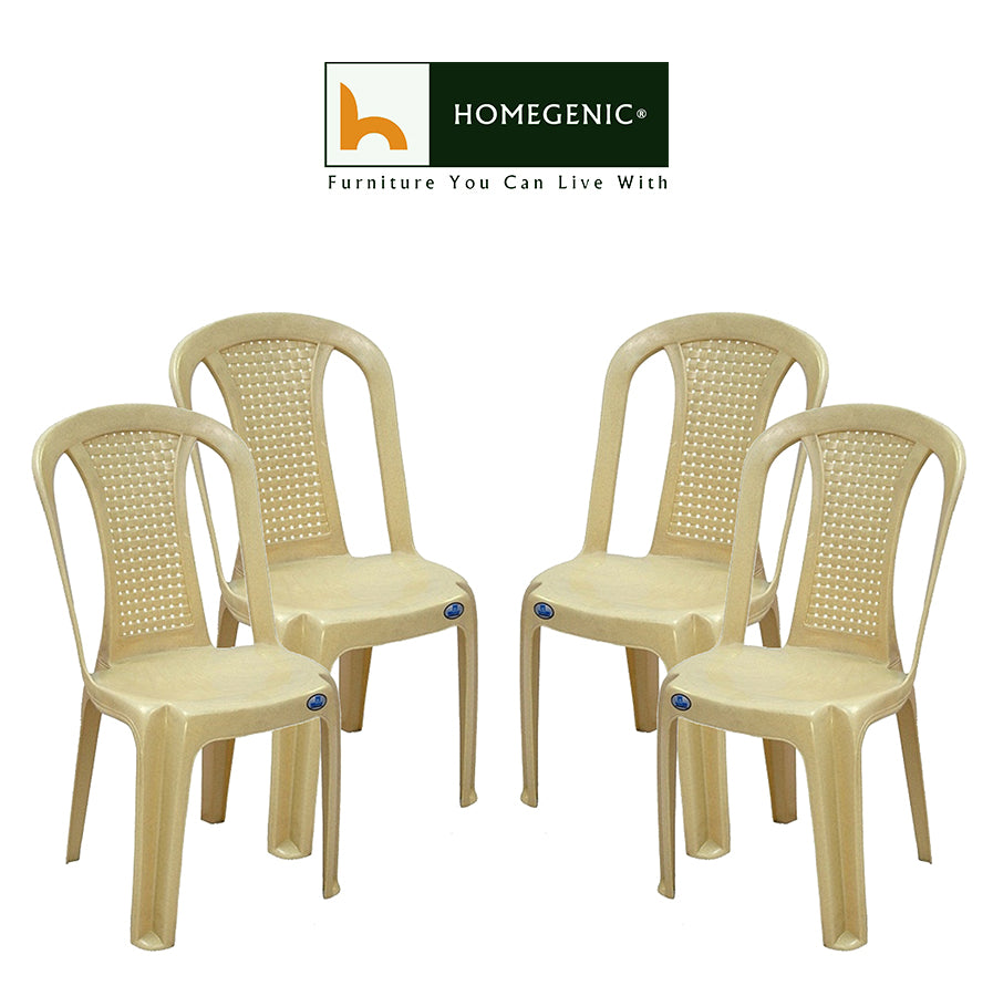 Nilkamal CHR 4002 Armless Chair | HOMEGENIC.