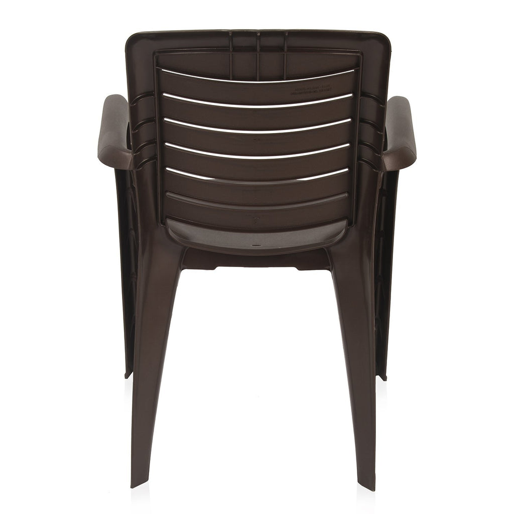 Nilkamal Premium High Back Chair 2145 (Brown) | HOMEGENIC.