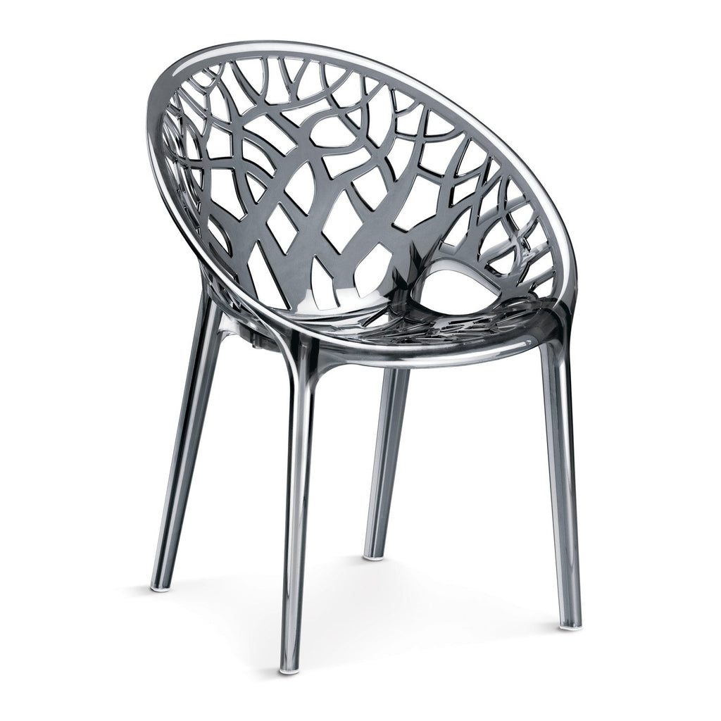 Nilkamal Crystal PC Chairs (Dream Grey) | HOMEGENIC.