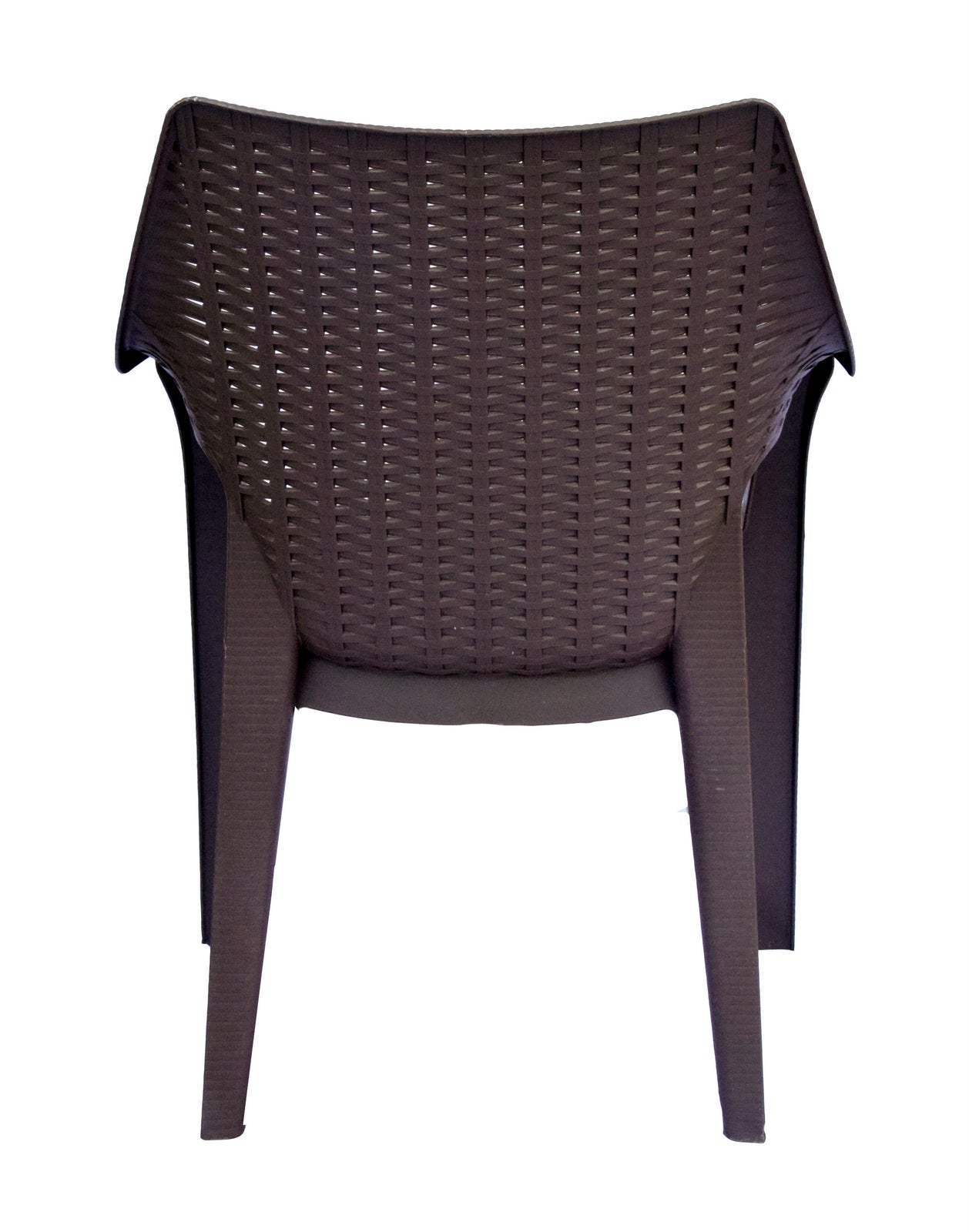 Homegenic Safari Plastic Chair Brown Color HOMEGENIC