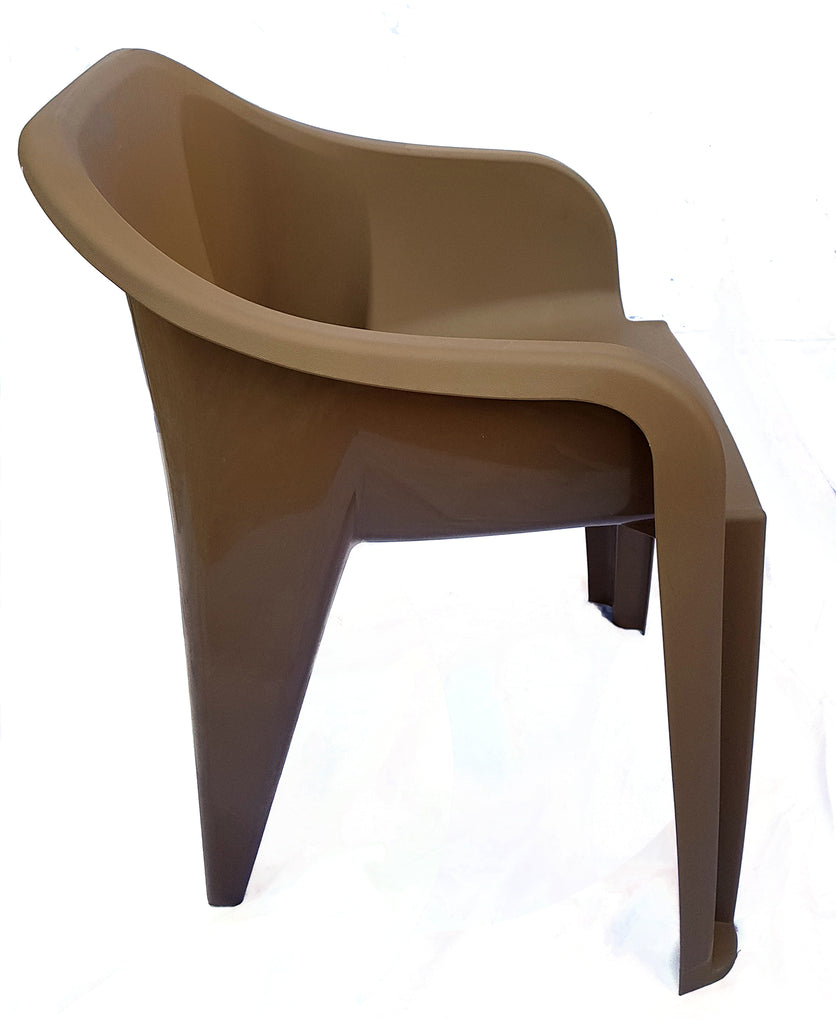 Eeezy Futura Plastic Chairs Matte Finish European Design | HOMEGENIC.