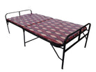 Smart Single Folding Cushioned Bed Multi color Fabric (6x3 feet) | HOMEGENIC.