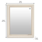 Nilkamal Gem Plastic Cabinet With Mirror | HOMEGENIC.