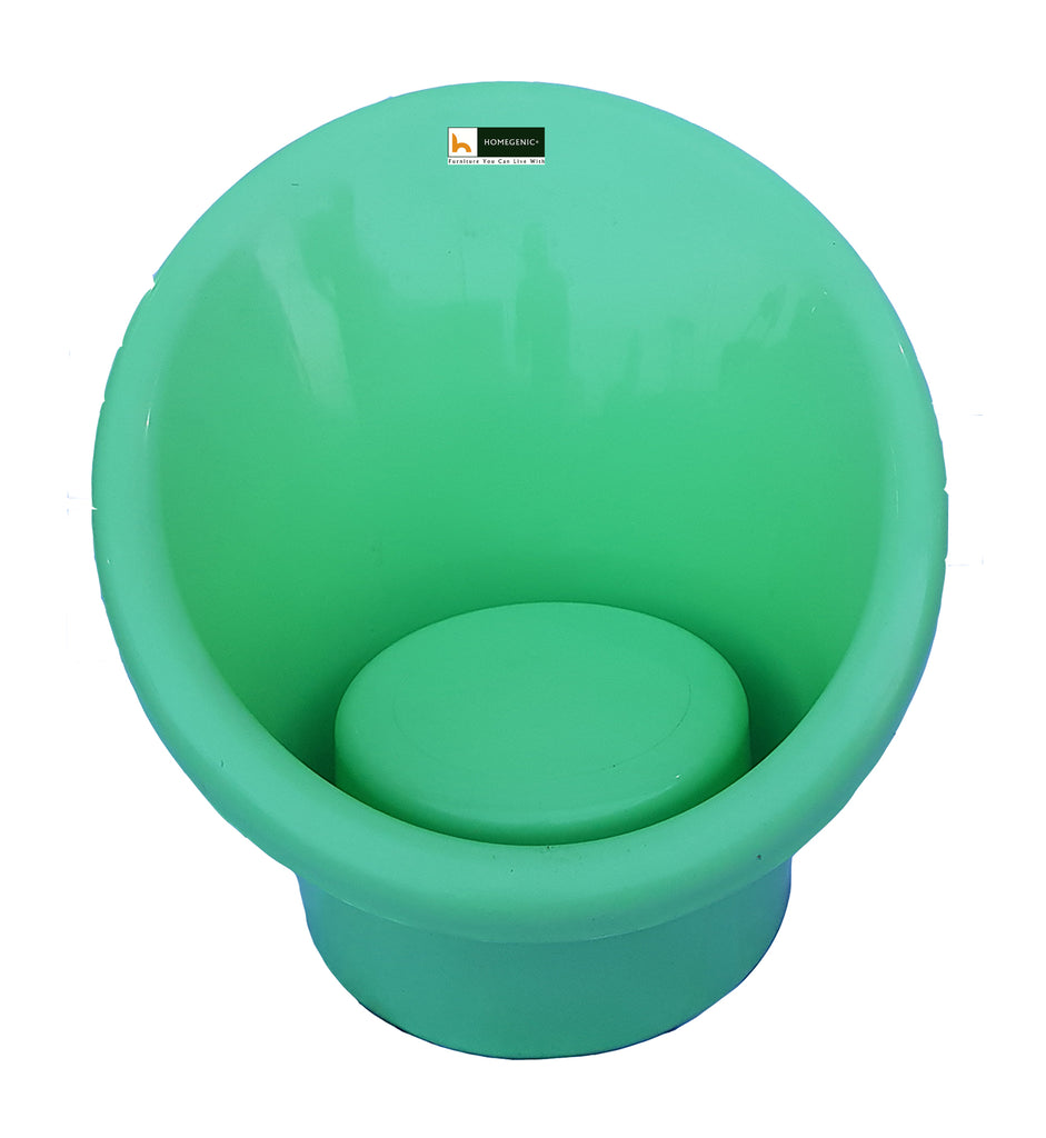 Nilkamal Tub Chair with Cushion- Set of 4 Chairs | HOMEGENIC.