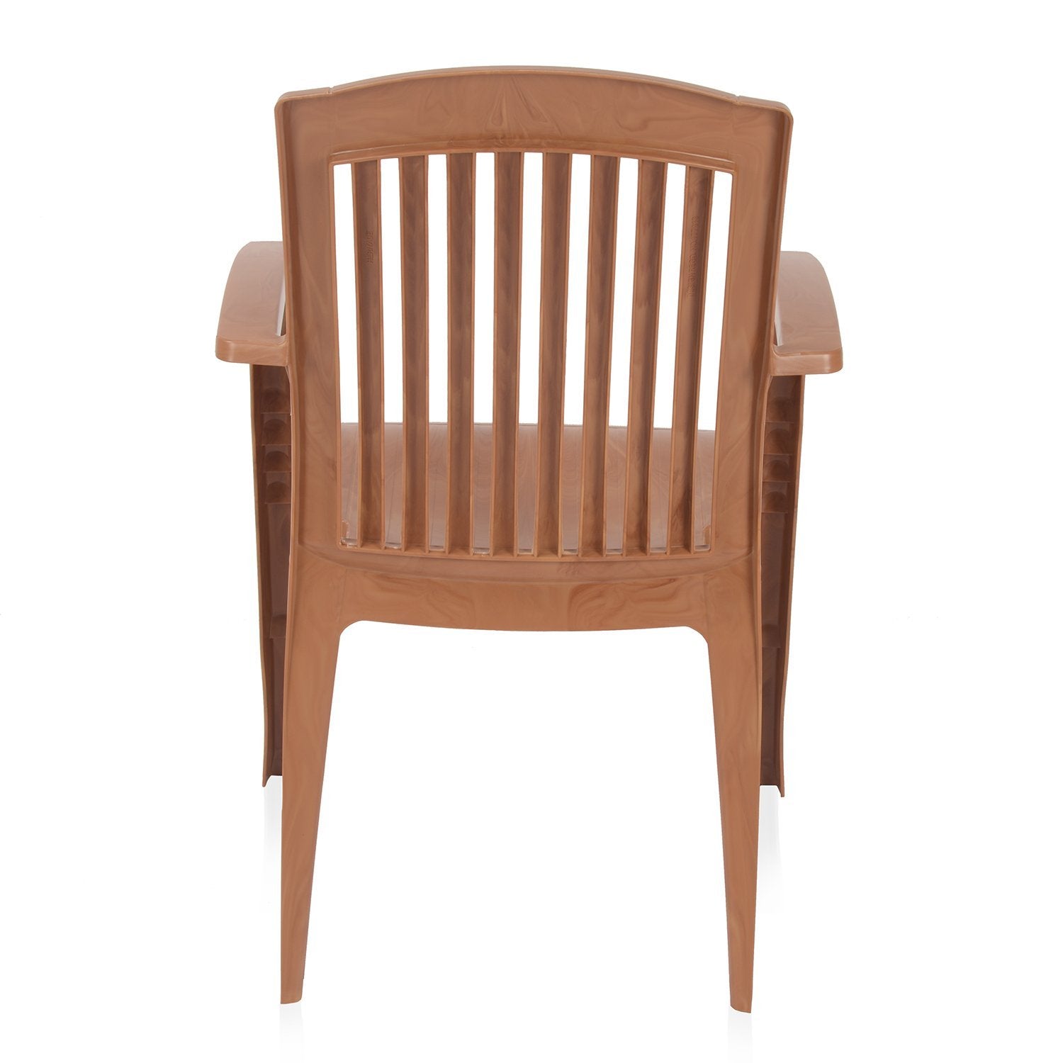 Nilkamal Heritage High Back Chair Pearwood Color HOMEGENIC
