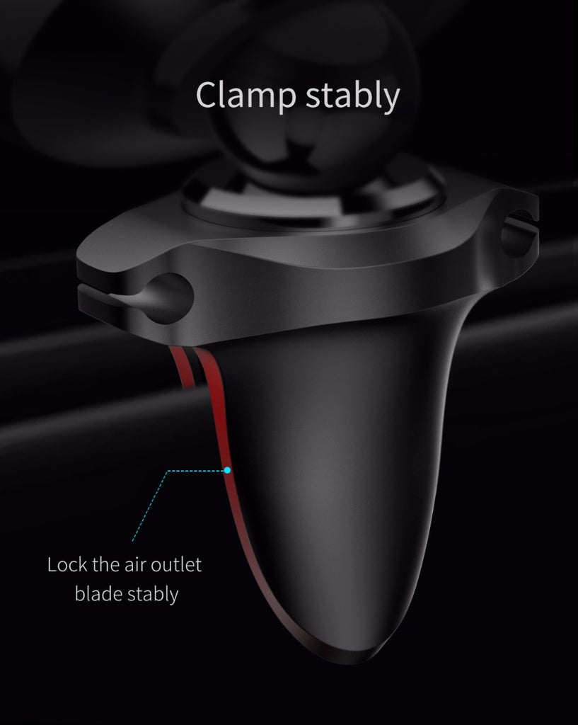 Baseus Magnetic Car Mobile holder with cable clip 360 Rotate | HOMEGENIC.