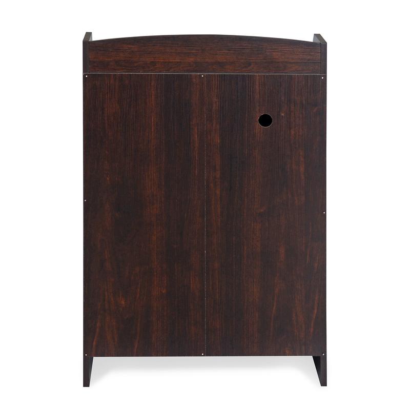 Nilkamal Alpine Shoe Cabinet (Walnut) | HOMEGENIC.