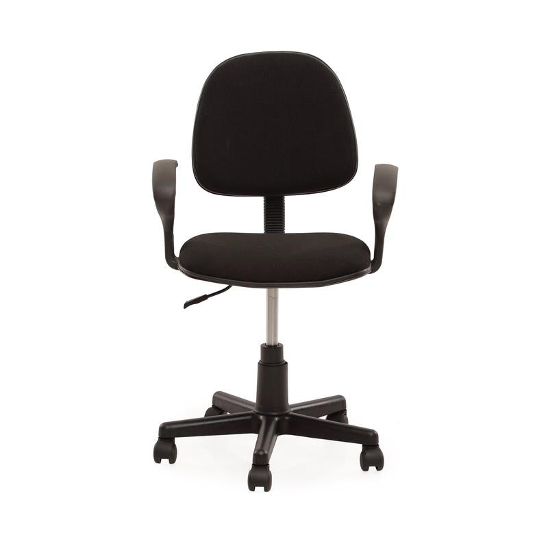 Nilkamal Venus Computer Chair (Black) with Laptop Stand Complimentary | HOMEGENIC.