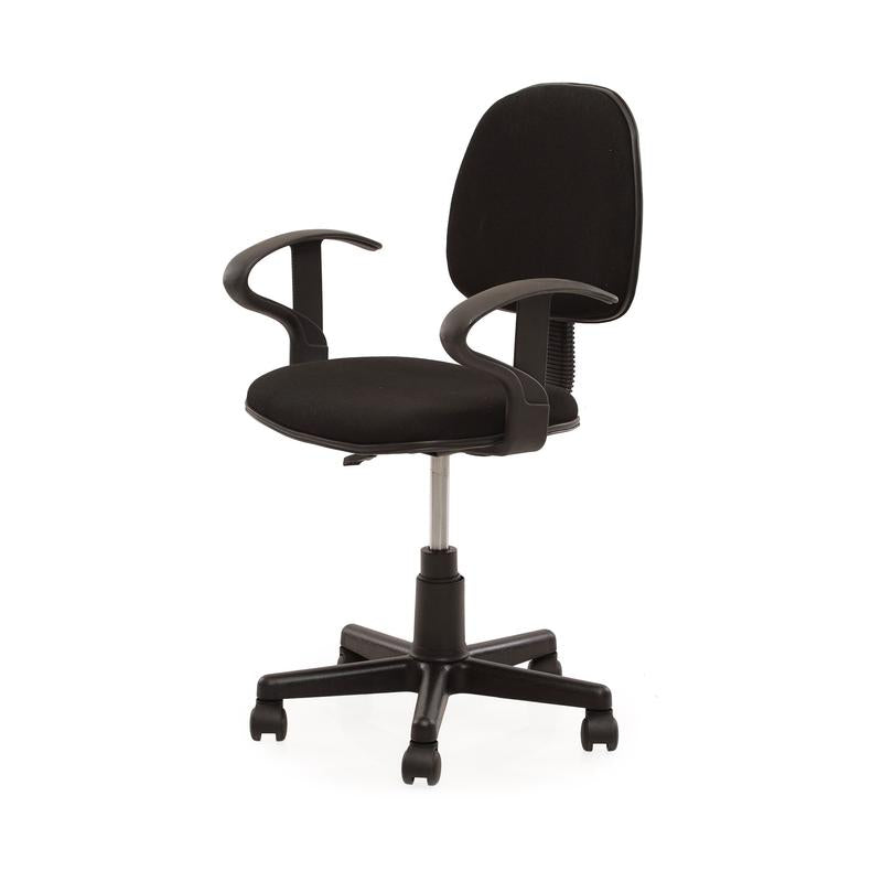 Nilkamal Venus Computer Chair (Black) with Laptop Stand Complimentary | HOMEGENIC.