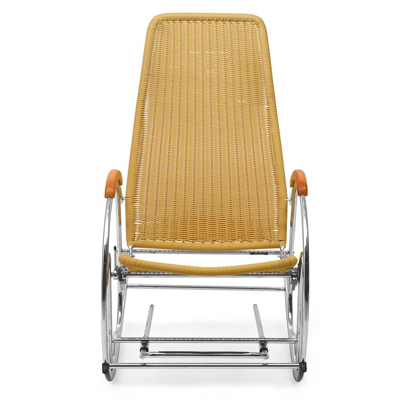 Nilkamal Wegner Rocking Chair for Home and Garden | HOMEGENIC.