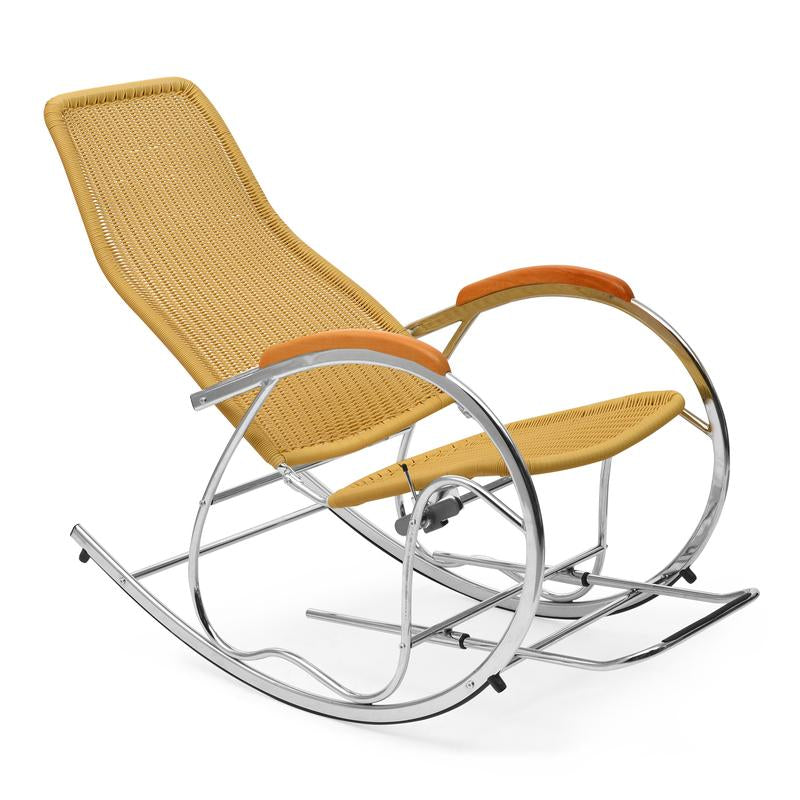 Nilkamal Wegner Rocking Chair for Home and Garden | HOMEGENIC.