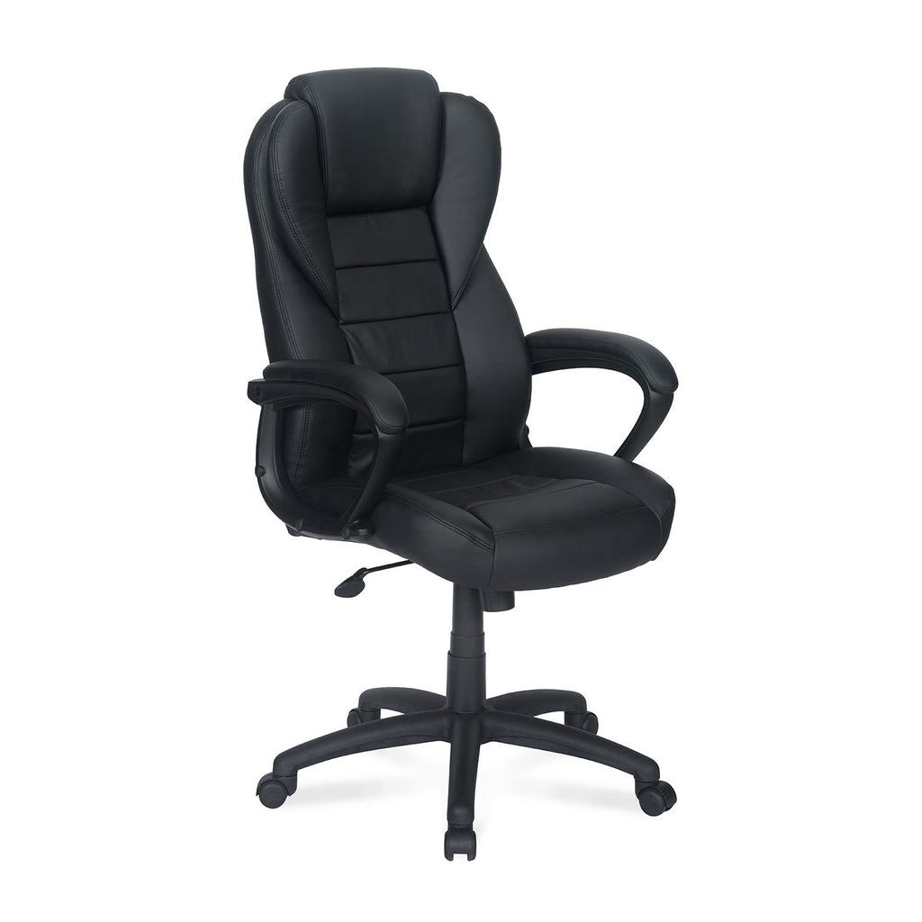 Nilkamal Kenzo High Back Office Chair (Black) | HOMEGENIC.