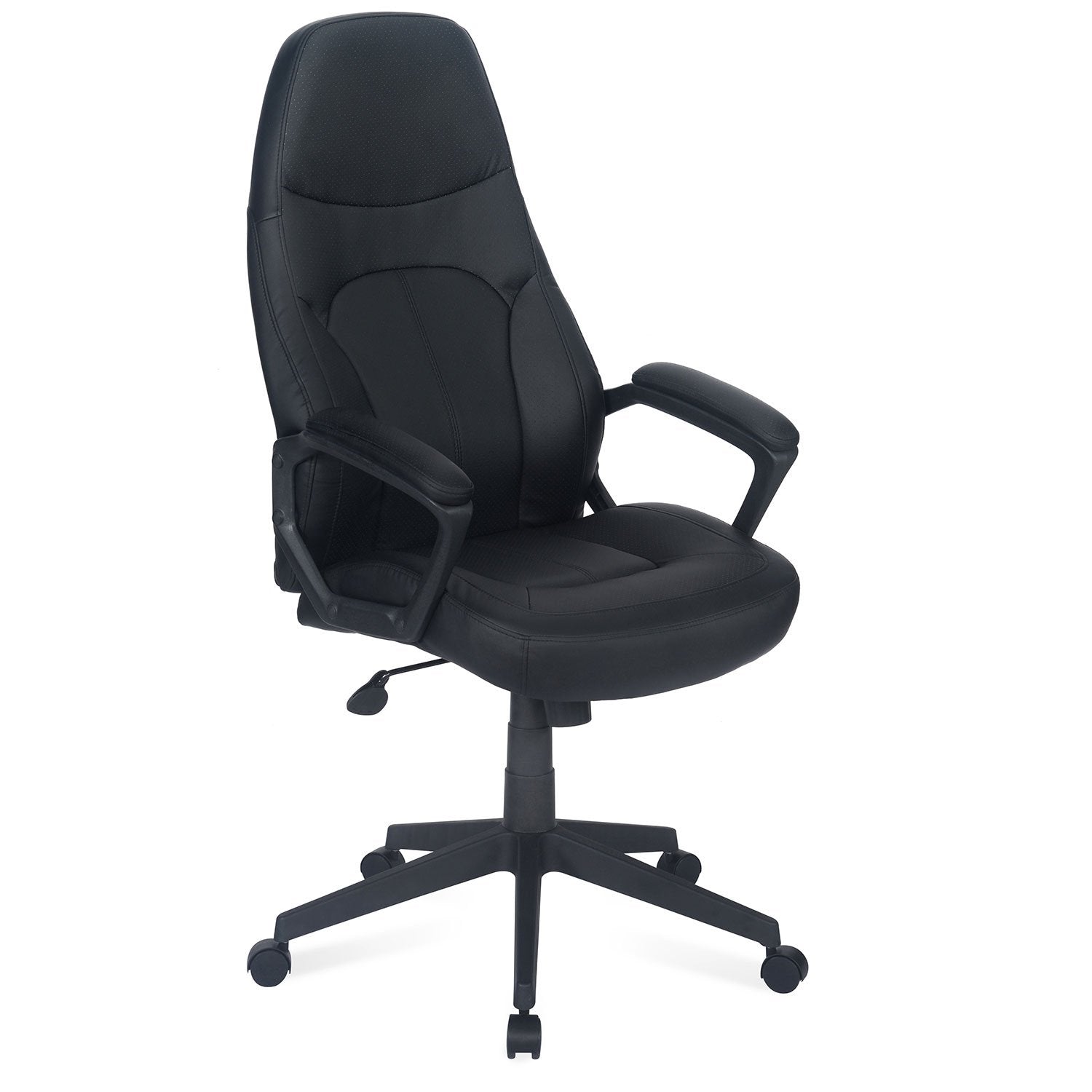 Nilkamal Luzo High Back Office Chair (Black) | HOMEGENIC.