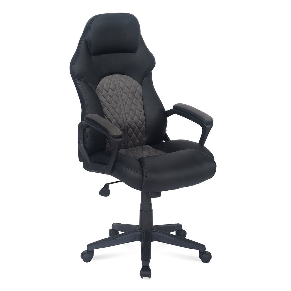Nilkamal Lyon High Back Office Chair (Black) | HOMEGENIC.