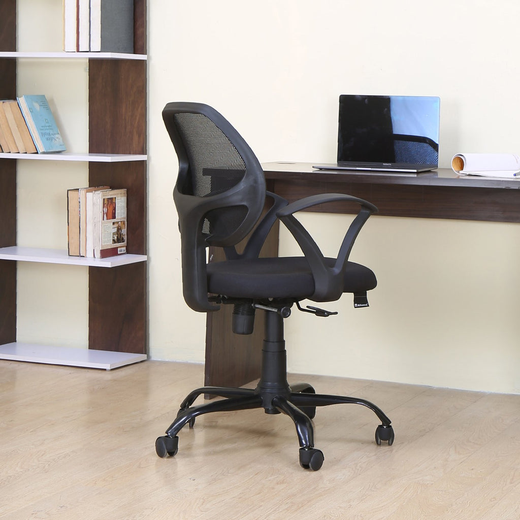 Nilkamal Mustang Mid Back Office Chair | HOMEGENIC.