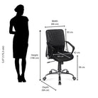 Nilkamal Xeon Mid Back Mesh Office Chair | HOMEGENIC.
