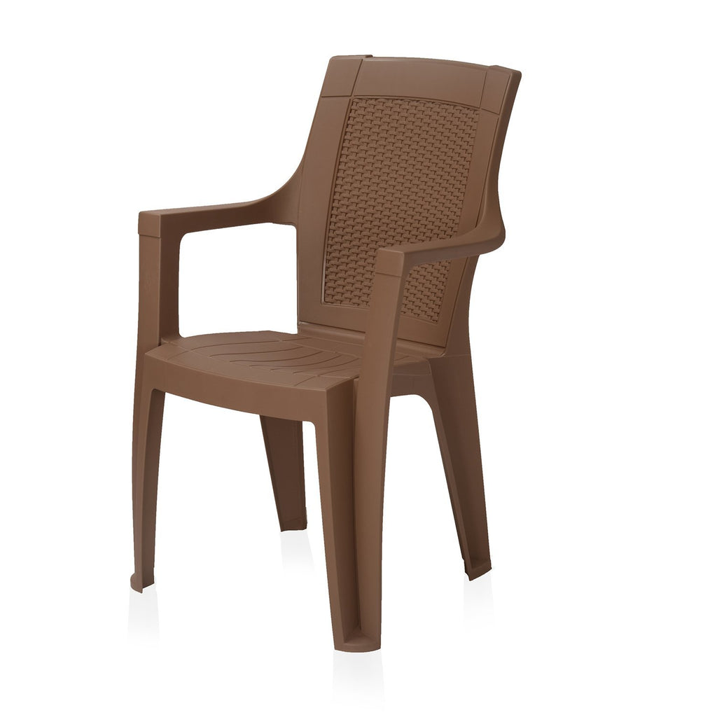 Nilkamal Mystique High Back Chair with Arm (RDB) | HOMEGENIC.