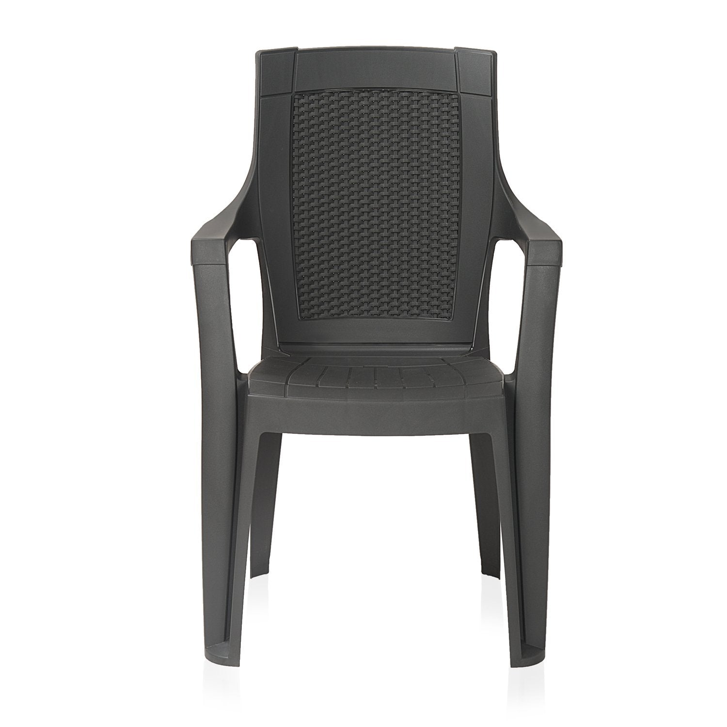 Nilkamal Chair Mystique High Back Charcoal Grey Color HOMEGENIC