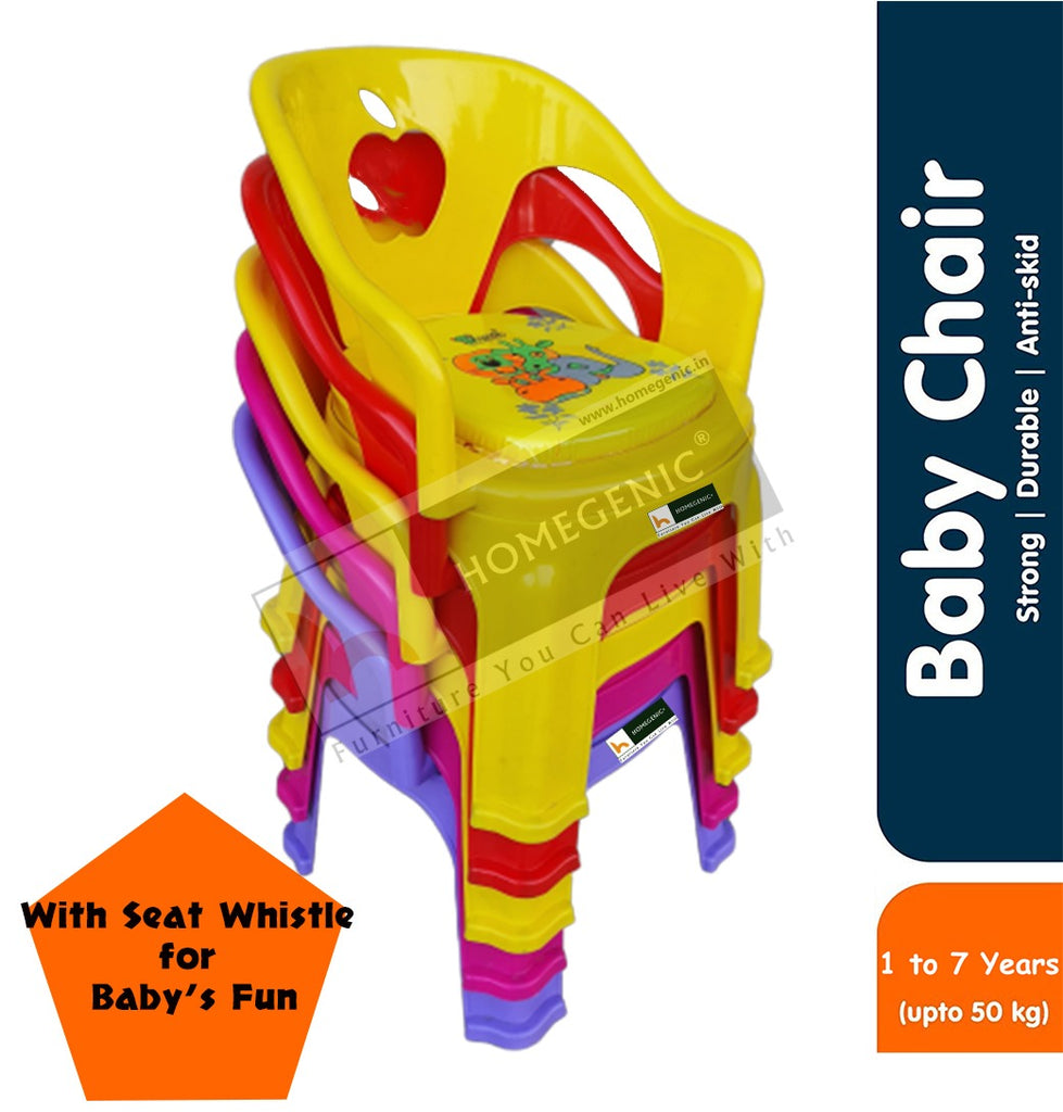 Homegenic Apple Kids Plastic Chair | HOMEGENIC.