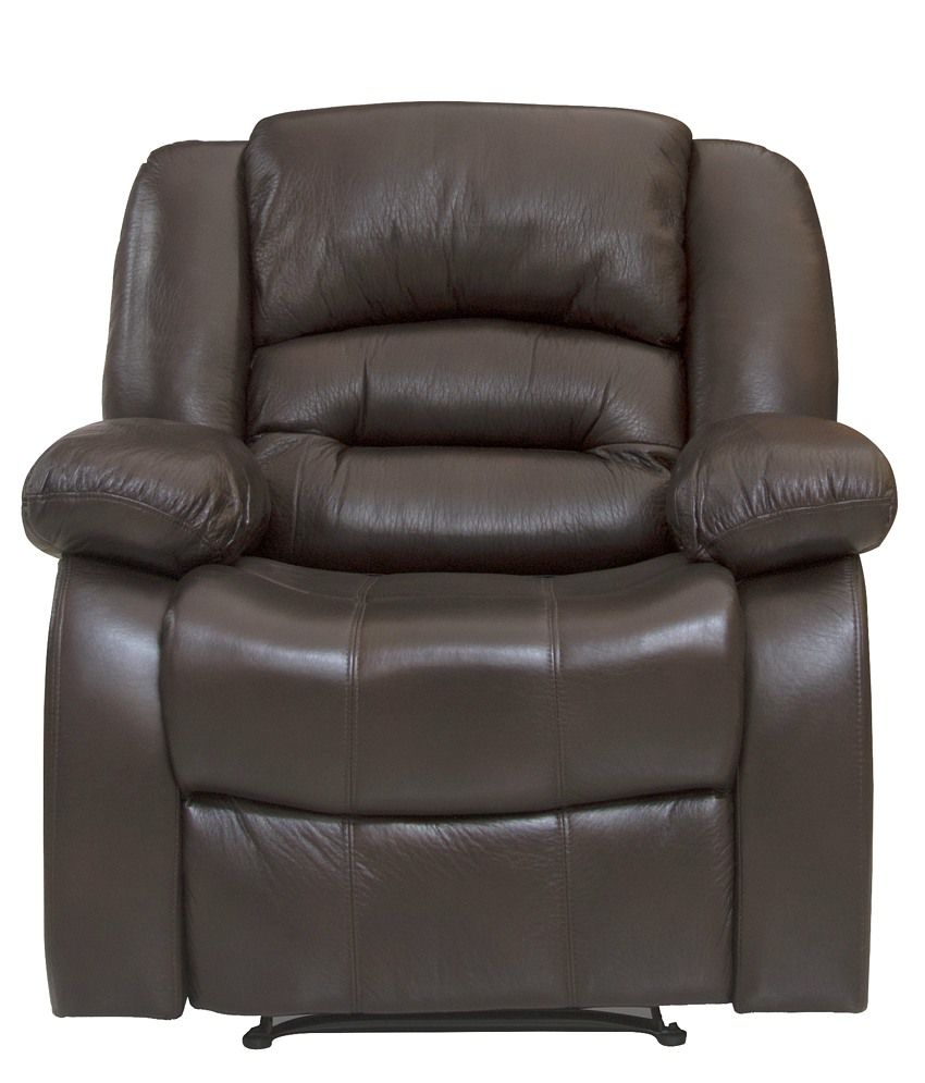 Nilkamal Inpro Single Seater Recliner (Dark Brown) | HOMEGENIC.