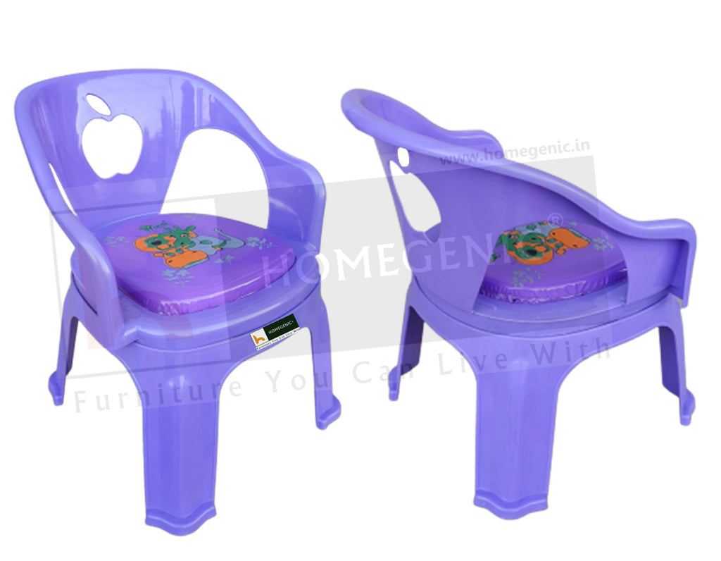 Homegenic Apple Kids Plastic Chair | HOMEGENIC.