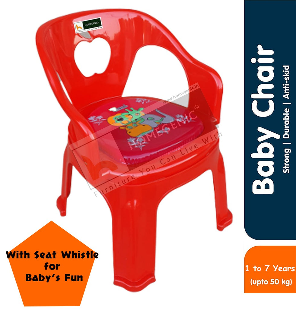 Homegenic Apple Kids Plastic Chair | HOMEGENIC.