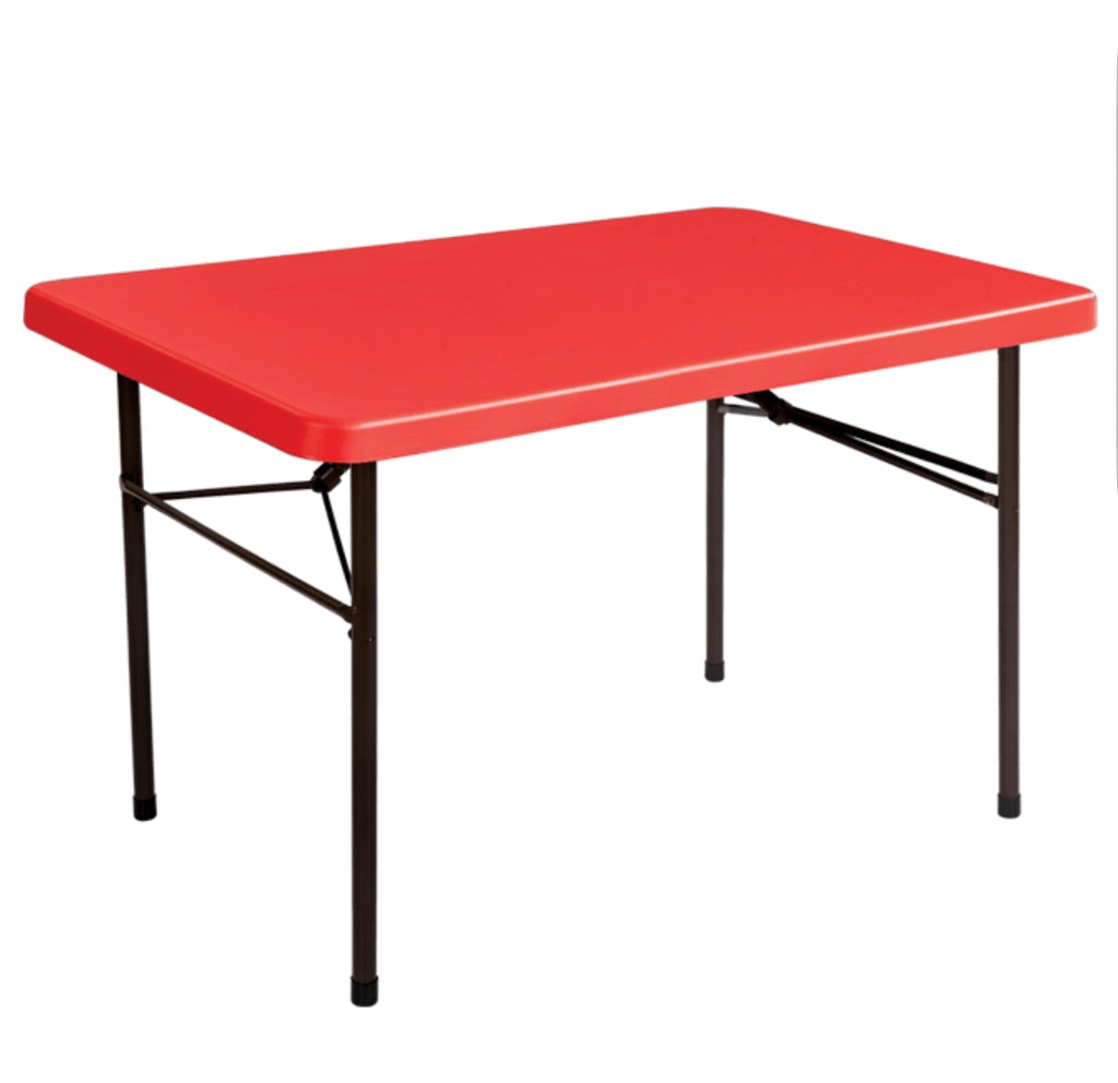 Supreme Swiss Blow Mould Folding Table (4 Feet) | HOMEGENIC.