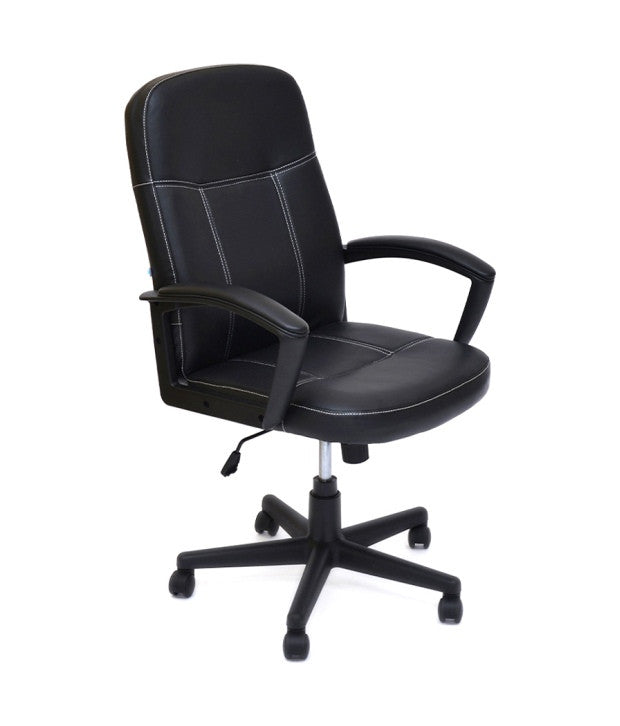 Nilkamal Mayor High Back Office Chair (Black) | HOMEGENIC.