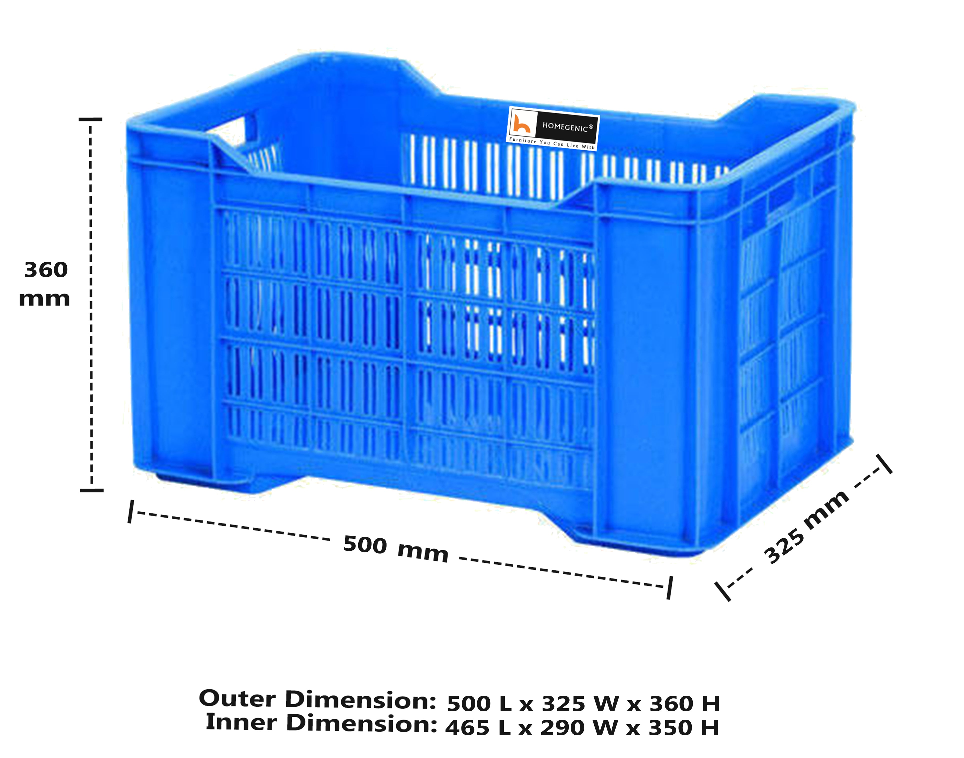 Nilkamal Crates for Vegetable and Fruits | HOMEGENIC.
