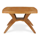 Nilkamal Shahenshah Kross Leg Dining Table Set with 4 Chairs | HOMEGENIC.
