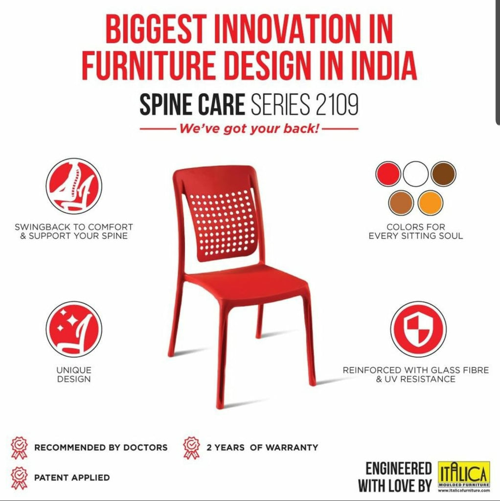 Italica Spine Care Chair for Work from Home | HOMEGENIC.