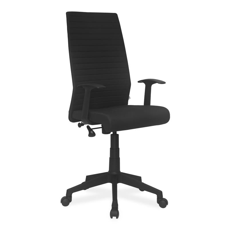 Nilkamal Thames High Back Fabric Chair with Laptop Stand Complimentary | HOMEGENIC.