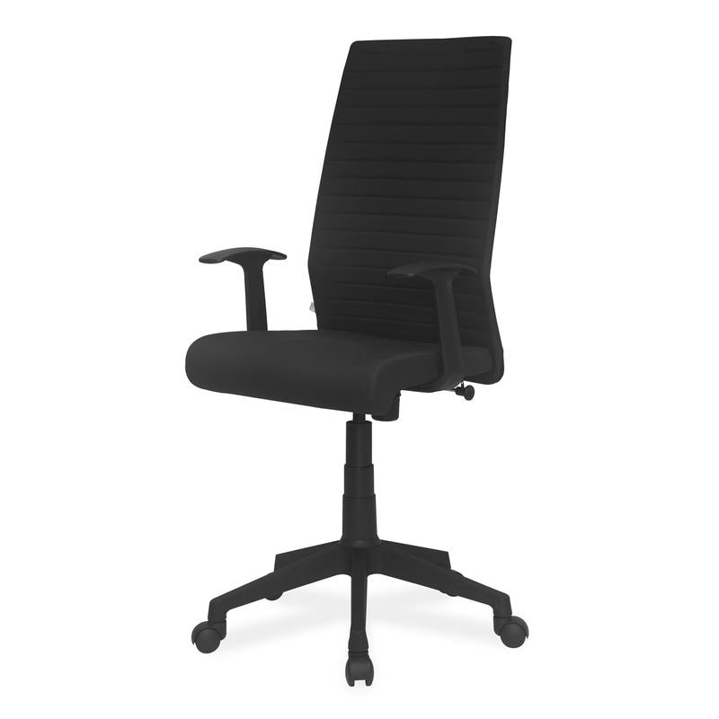 Nilkamal Thames High Back Fabric Chair with Laptop Stand Complimentary | HOMEGENIC.