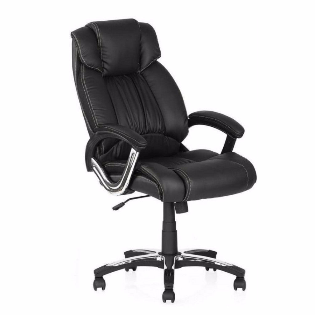 Nilkamal Trenvi High Back Office Chair (Black) | HOMEGENIC.