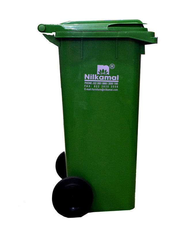 Nilkamal 120 Ltr Wheel Garbage Dustbin (Swachh Bharat Mission) | HOMEGENIC.