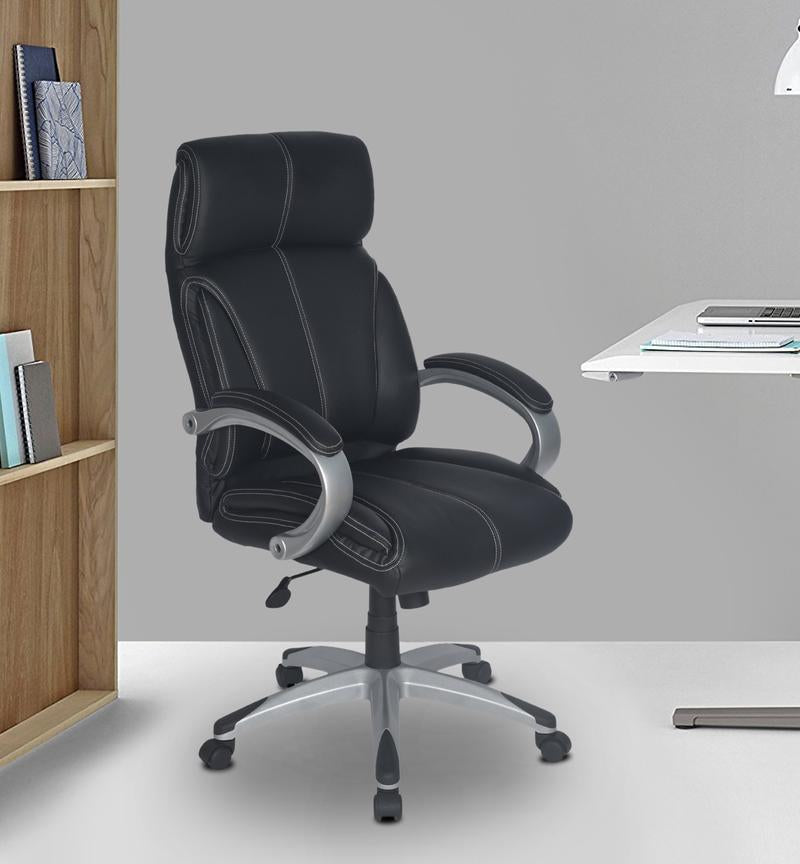 Nilkamal Valentina Office Chair (Black) | HOMEGENIC.