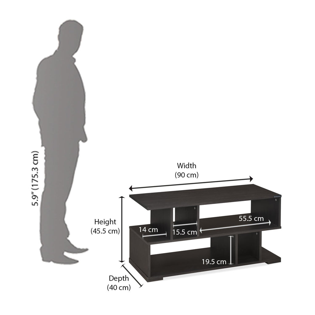 Nilkamal Valtos Wall Unit (Wenge) | HOMEGENIC.