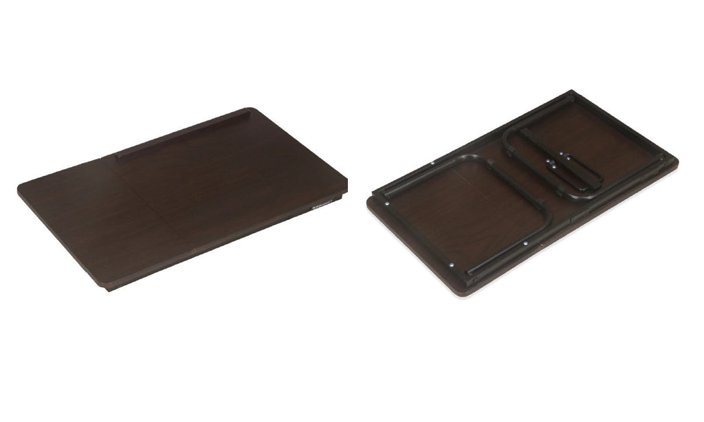 Nilkamal Inspiron Portable Laptop Table - Walnut | HOMEGENIC.