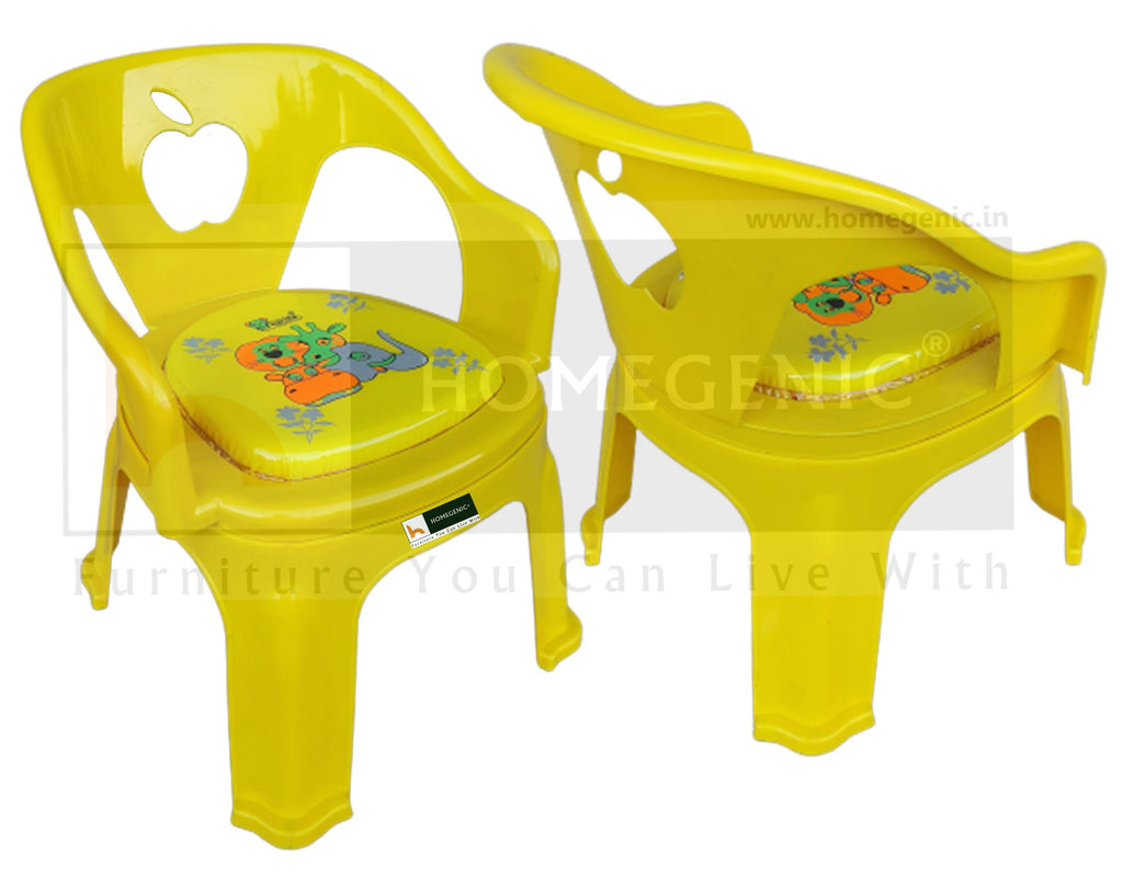 Homegenic Apple Kids Plastic Chair | HOMEGENIC.