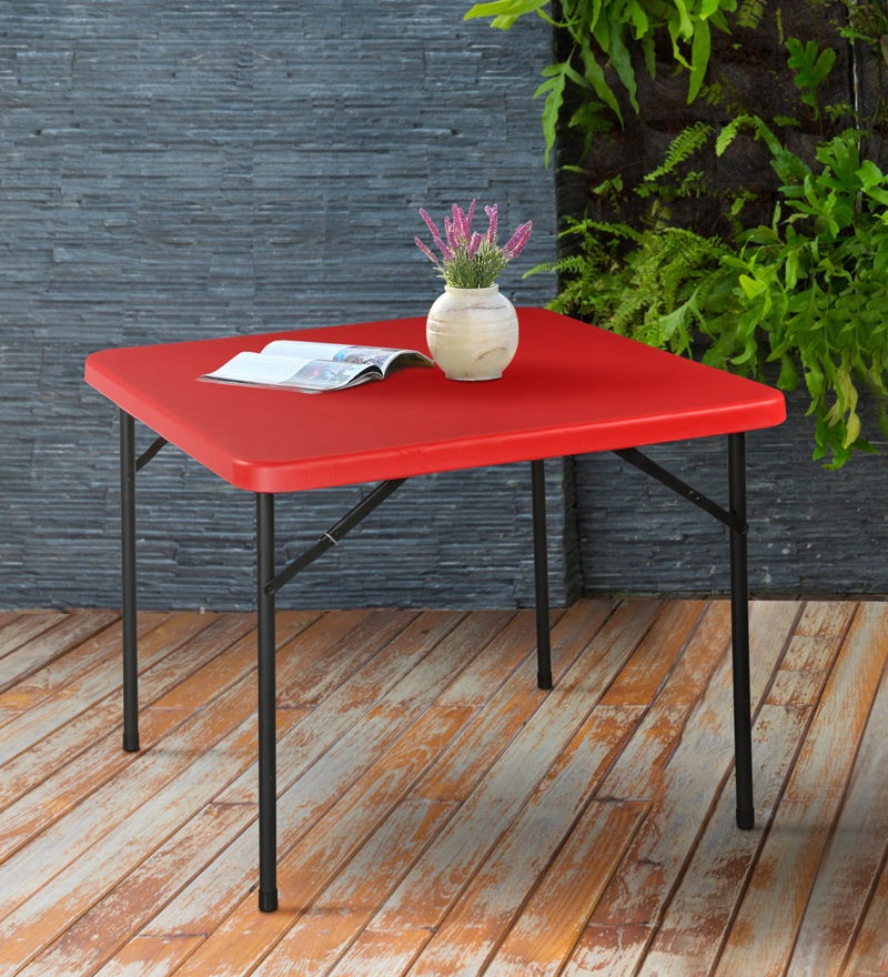 Supreme Miyami Blow Moulded Folding Table (Square) | HOMEGENIC.