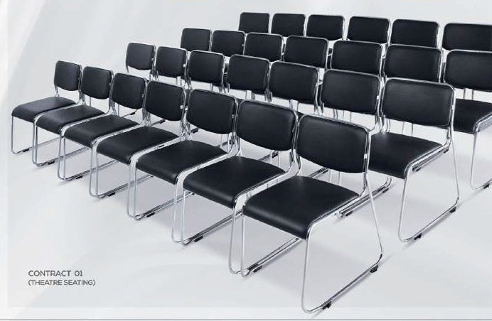 Nilkamal Contract 01 Without Arm Visitor Chair | HOMEGENIC.
