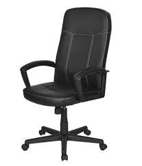 Nilkamal Mayor High Back Office Chair (Black) | HOMEGENIC.